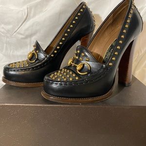 Gucci Studded 4” HEELS